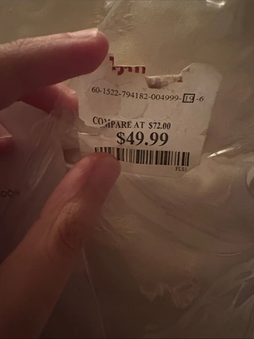 Tommy Hilfiger Cream William Stripe Comforter Set
